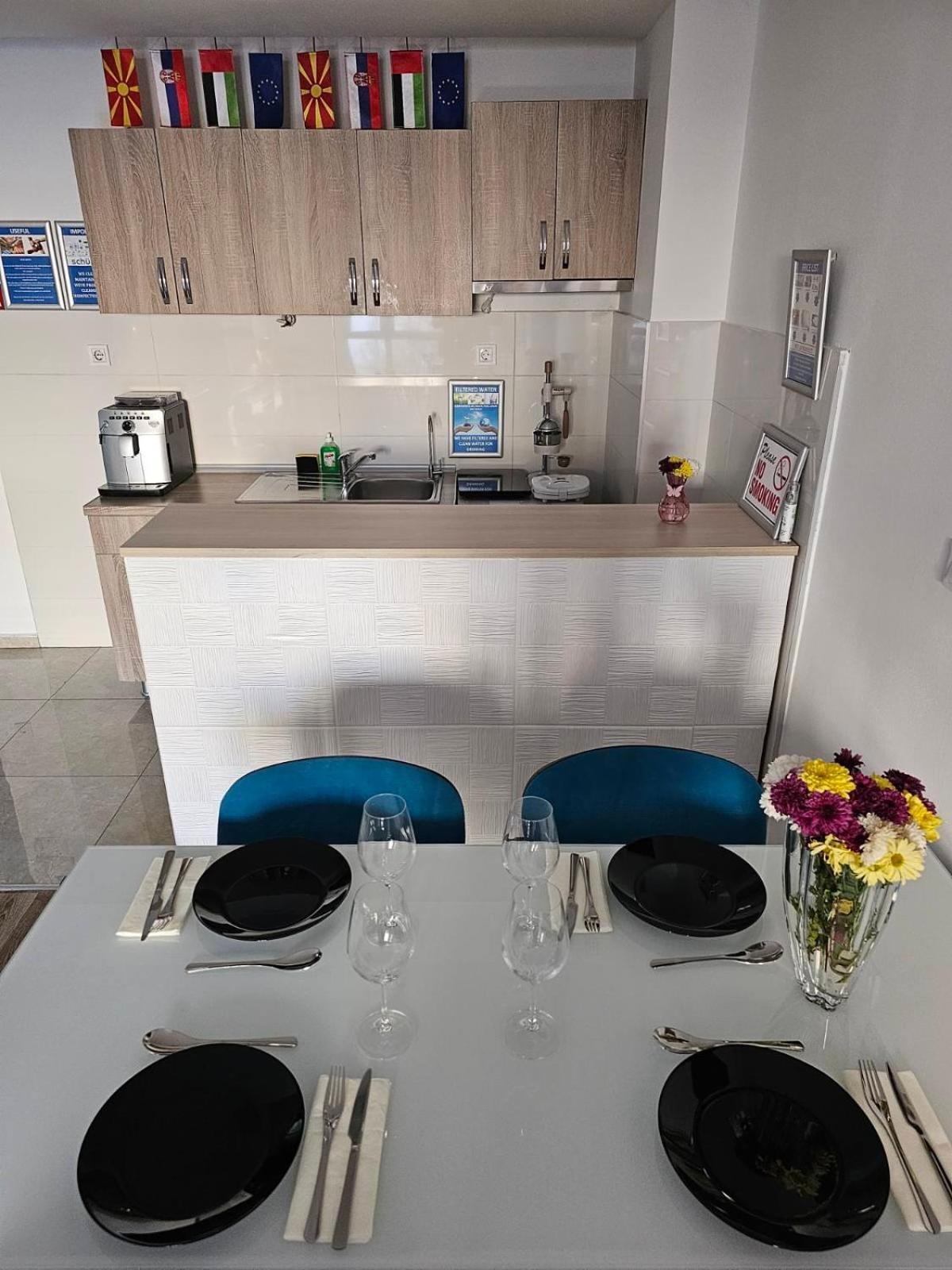 Eva'S Premium Apartments Szkopje Kültér fotó
